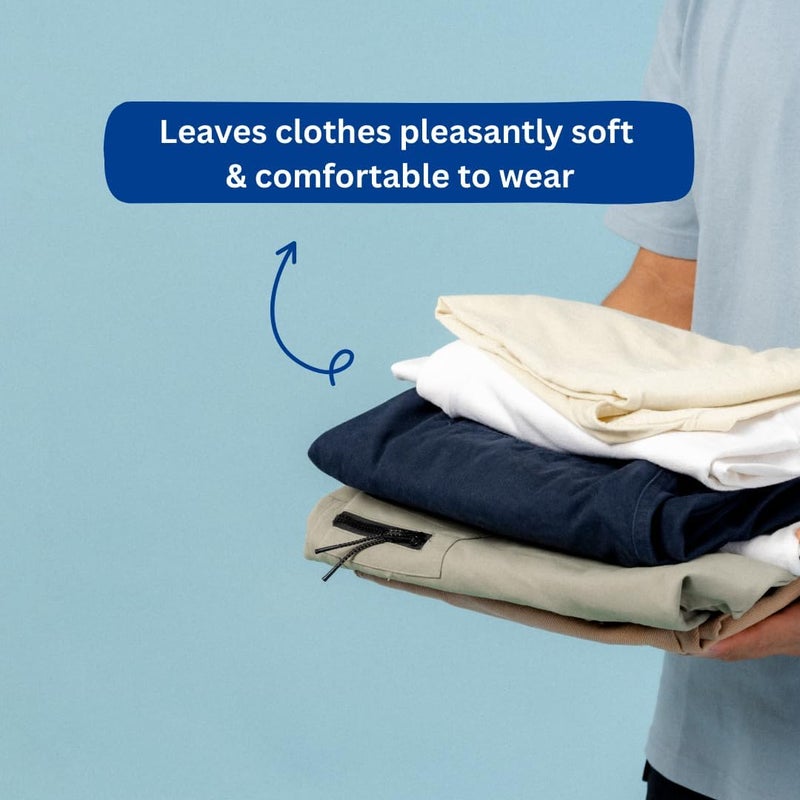 sodasan سوداسان 100% منعم الأقمشة الطبيعي برائحة الخوخ 750 جرام - Image 4